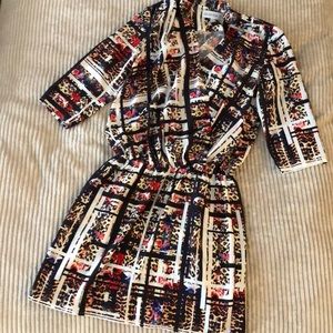 Eclectic colorful dress